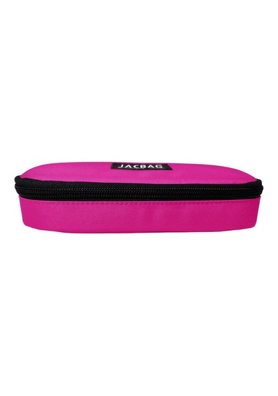 Jacbag Oval Medium Koyu Pembe Kız Çocuk Kalem Çantası Çok Renkli