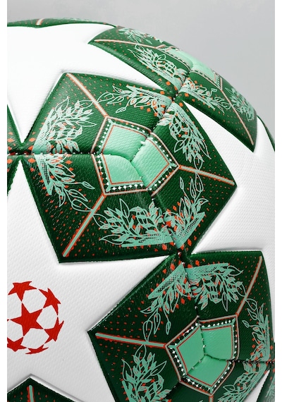 Profesyonel Futbol Topu 2025 Şampiyonlar Ligi Pompalı Sert Zemin Halı Saha Futbol Topu No5 Yeşil 555 Yeşil