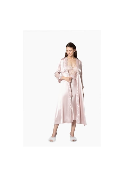 Pierre Cardin 6'lı Uzun Gecelik Sabahlık Set 6025 001