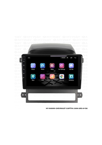 Myway Chevrolet Captiva Android Multimedya Carplay Navigasyon Ekran - 8gb Ram+128 Gb Hdd - Myway