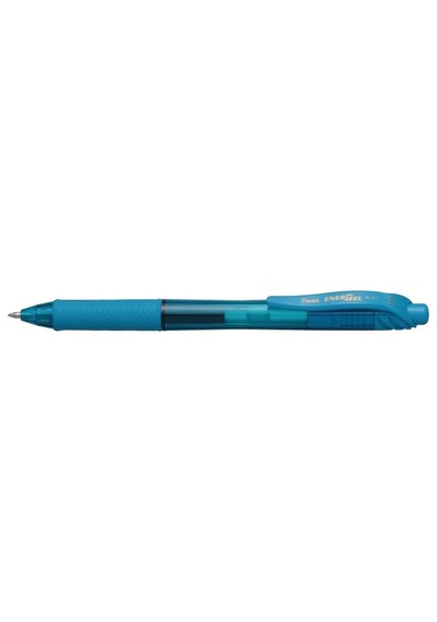 Pentel Energel 0.7mm Basmalı Jel Kalem Sky Blue / Bl107-s