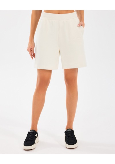 Skechers W Essential 5 Inch Sweatshort Kadın Off White Şort S2510035-102 Off White Çok Renkli