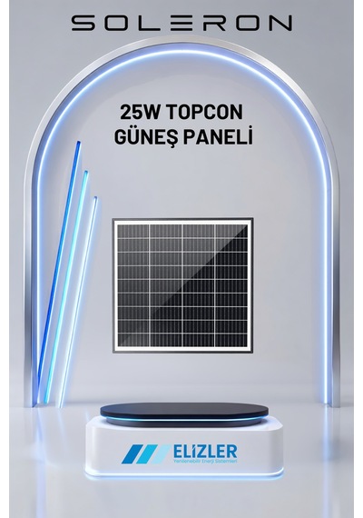 Soleron 25w Topcon Güneş Paneli