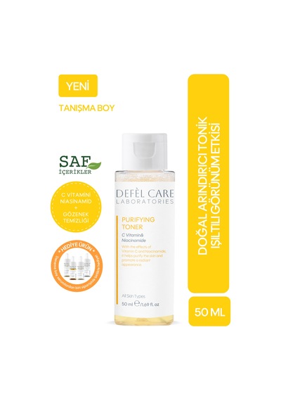 Arındırıcı Tonık 50 Ml Gözenek Temızlığı & Işıltılı Görünüm