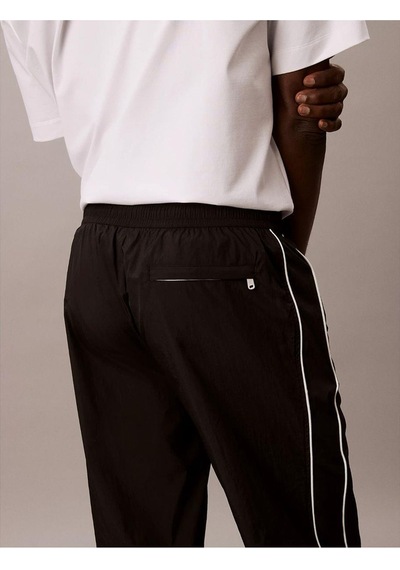 Calvin Klein Ck Lv04rc522g Relaxed Crınkle Nylon Track Erkek Pantolon-9197 Mavi