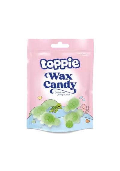Toppie Wax Candy - Green Apple Flavour 40g