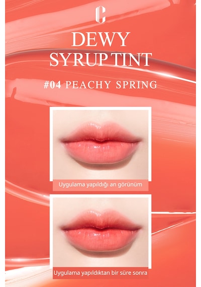 Clio Dewy Syrup Tint 04 Peachy Spring