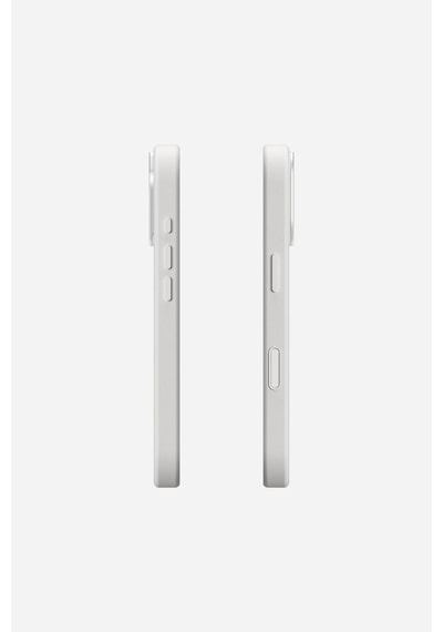 Apple iPhone 17 Uyumlu Magsafe Özellikli Vegan Deri Kılıf A17 Beyaz