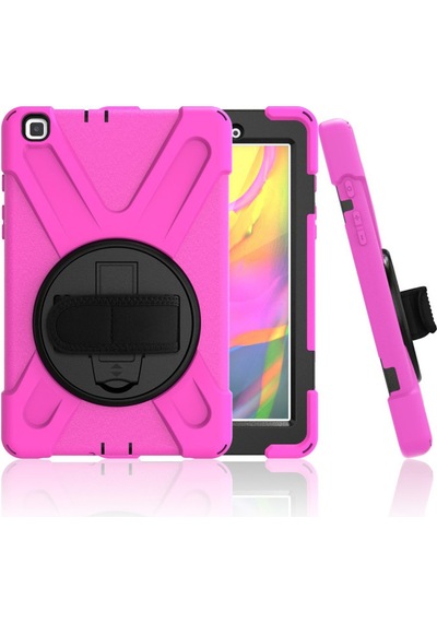 Newface Samsung Uyumlu Galaxy T290 Tab A 8 Kılıf Amazing Tablet Kapak - Pembe Pembe