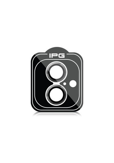 Apple Uyumlu iPhone 16 / 16 Plus İçin Ipg Kamera Lens Koruyucu - Uzay Gri