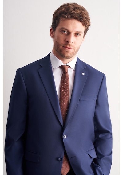 İmza Lacivert Mono Yaka Kendinden Çizgili Desen Esnek 4 Drop Comfort Fit Classic Takım Elbise 1001255159 Lacivert İmza Lacivert Mono Yaka Kendinden Çizgili Desen Esnek 4 Drop Comfort Fit Classic Takım Elbise 1001255159 Lacivert
