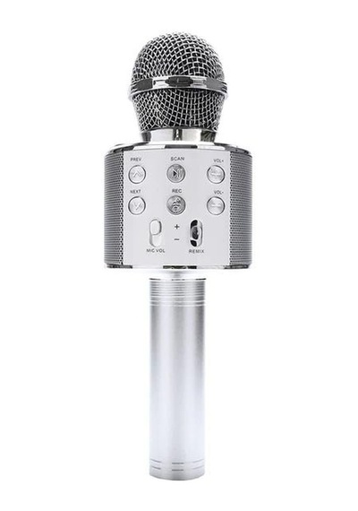 Çocuklar İçin Karaoke Mikrofon Bluetoothlu Mikrofon Speaker Yetişkin İçin Karaoke Aux Usb Sd Kart Girişli Mic Gümüş Sku: Zeusb0d4b6d1w2 Çocuklar İçin Karaoke Mikrofon Bluetoothlu Mikrofon Speaker Yetişkin İçin Karaoke Aux Usb Sd Kart Girişli Mic Gümüş Sku: Zeusb0d4b6d1w2
