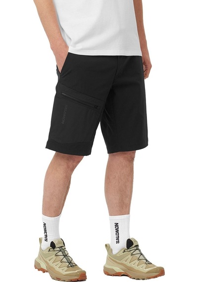 Salomon Outerpath Utılıty Short M Deep Black// Erk Şort Lc2212700 Siyah