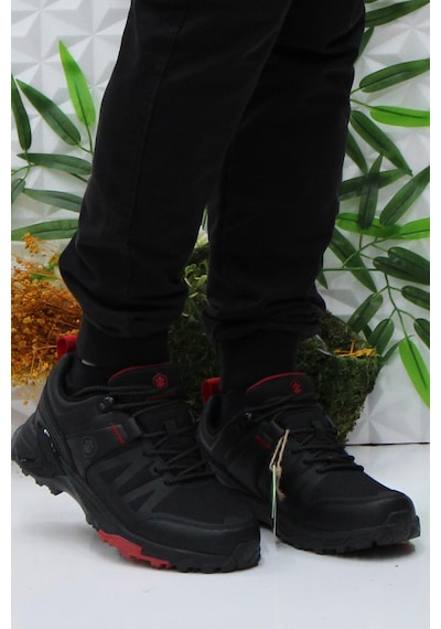 Lumberjack Star Siyah Kırmızı Rahat Waterproof Outdoor Ayakkabı 001