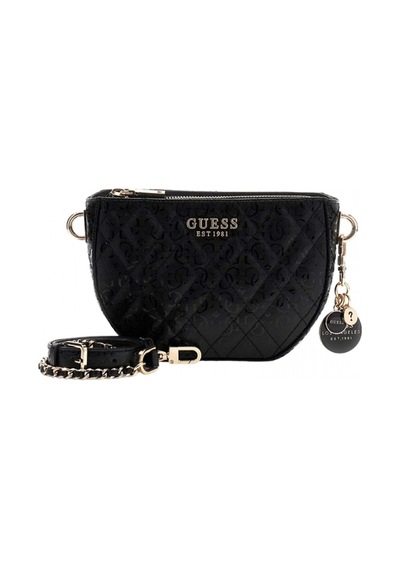 Guess Isemay Mini Çapraz Askılı Kadın Siyah Çapraz Çanta Hwgg9628720-bla Siyah
