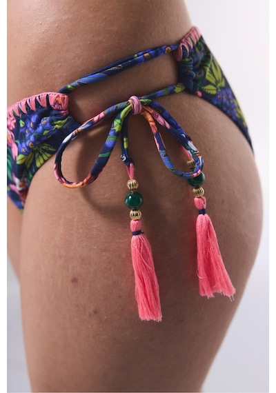 Penti Çiçekli Ciele Yüzük Detaylı Bikini Altı