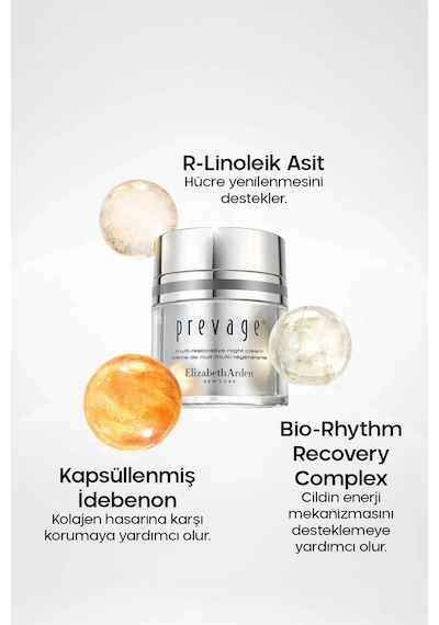 Elizabeth Arden Prevage Multi-Restorative Gece Bakım Kremi 50 ML