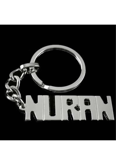 Nuran - 735 - - Spt-gld - İsimli Anahtarlık Çok Renkli