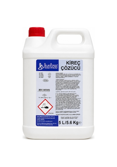 Birka Kireç Çözücü 4 Adet X 5 Litre Profesyonel Temizlik Ürünü
