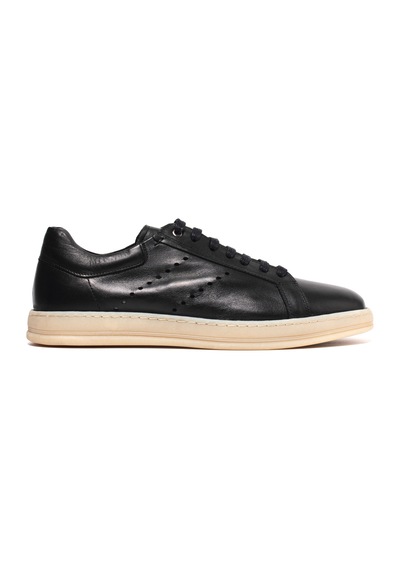 Black Bambi Sneaker Günlük Erkek Ka-26y-c27603 John May Formal Siyah