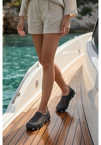 Aqua Wave - Uniseks 36-45 Esnek Siyah-gri Deniz Ayakkabısı Özel Kabartma Kaymaz Tabanlı, Hız... Siyah - Gri Aqua Wave - Uniseks 36-45 Esnek Siyah-gri Deniz Ayakkabısı Özel Kabartma Kaymaz Tabanlı, Hız... Siyah - Gri
