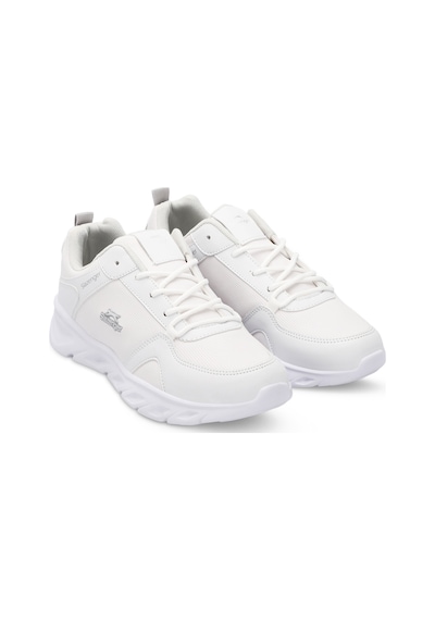 Slazenger ECHO Erkek  Beyaz / Gri Koşu & Yürüyüş Spor Ayakkabısı