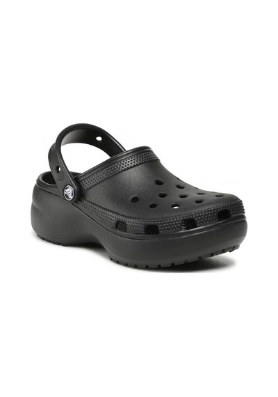Crocs Classic Platform Clog W Kadın Terlik-23656 siyah