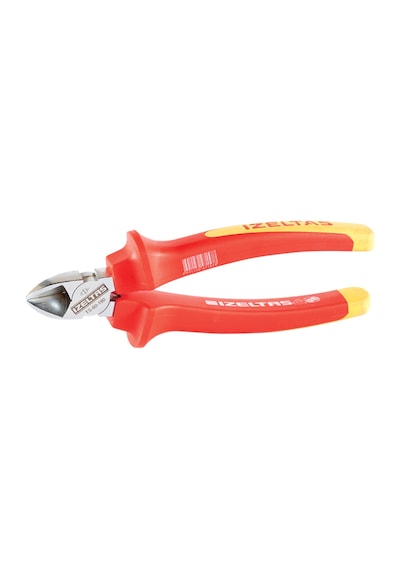 İzeltaş 3700 1000v İzoleli Elektrikçi Yan Keski 180 Mm 3700166180