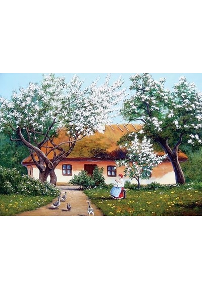 Ördekli Bahçe 1000 Parça Puzzle