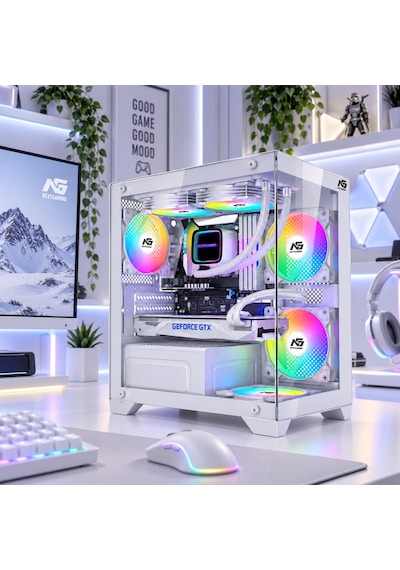 Orion Elite 4x Tuştan Değişen Rgb Fanlı M-atx Boş Bilgisayar Kasası Beyaz