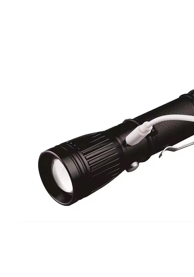 Watton Wt-602 Uzun Menzilli El Feneri Mıknatıslı Siyah