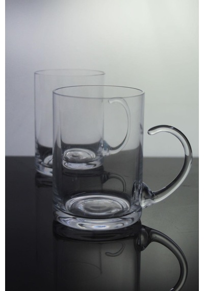 Paşabahçe Kristal Kulplu Bardak 6 Lı 200 Cc 121487 12180 - Şeffaf