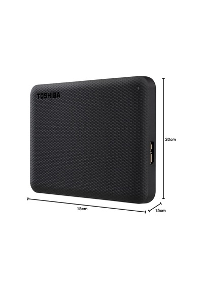Canvio Advance 2.5 2tb Usb 3.2 Gen-1 Siyah Hdtca20ek3aa Taşınabilir Harici Sabit Disk