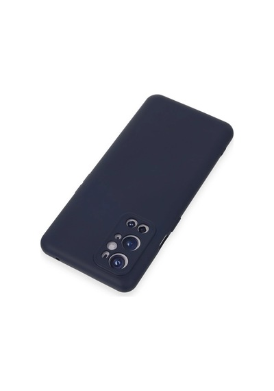 Cosmotex Newface One Plus 9 Pro Kılıf Nano İçi Kadife Silikon - Lacivert