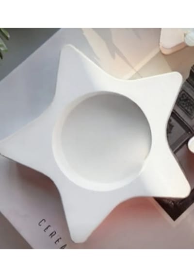Dekoratif Tealight Yıldız Mumluk