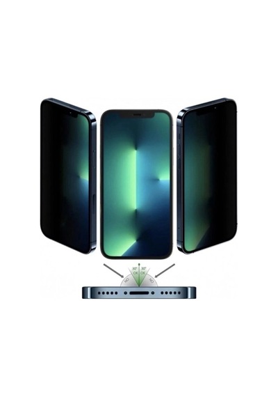 Hubrendy Tedarik Apple iPhone 6g Uyumlu Hayalet Ekran Gizli Tam Kaplayan Kırılmaz Cam Seramik Ekran Koruyu