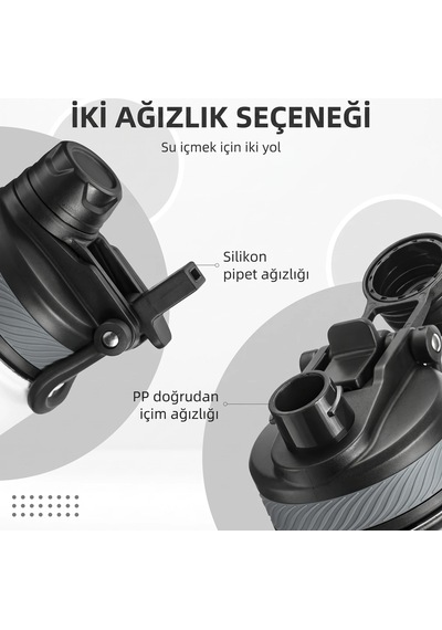 550 Ml Paslanmaz Çelik Vakumlu Termos Beyaz