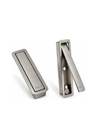 Basmalı Kapaklı Gömme Kulp 32mm İnoks Inoks