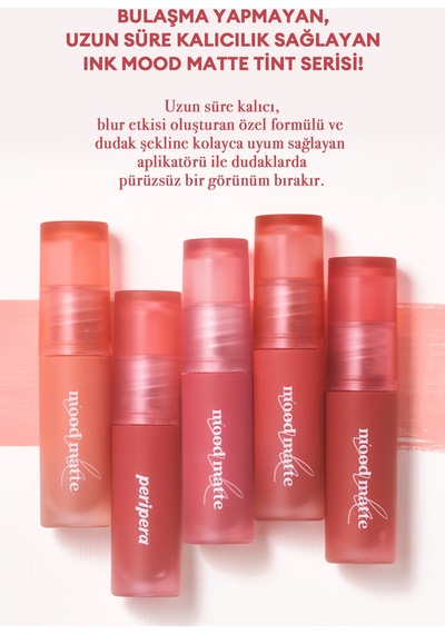 Peripera Ink Mood Matte Tint 08 Smoky Coral