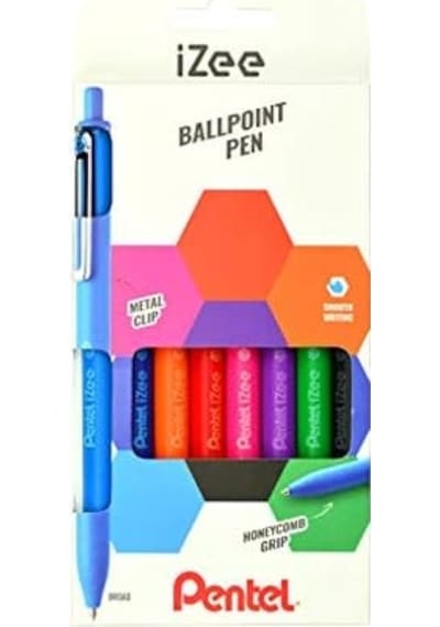 1.0 Mm Yağ Bazlı Mekanizmalı Roller Kalem - İzee - 8'li Blister A-b-c-d-f-p-s-v