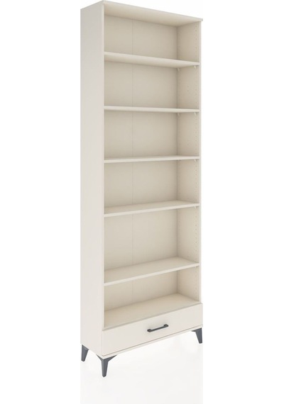 Arges Dolap 6 Raflı Tek Çekmeceli 88x30x243 Aytaşı-aytaşı Aytaşı