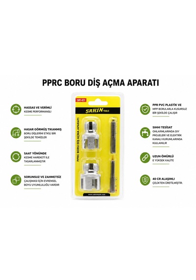 Pprc Boru Diş Açma Matkap Uç Aparat 5250