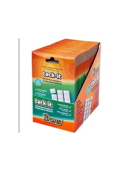 Hamur Yapıştırıcı Tack-it 50 Gr 3 Adet Paket Br-420