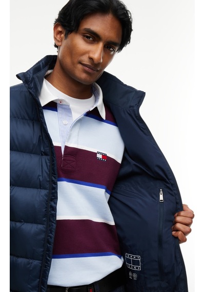 Tommy Hilfiger Tjm Lıght Down Packbl Jacket Ext Erkek Mavi Mont - Dm0dm23231
