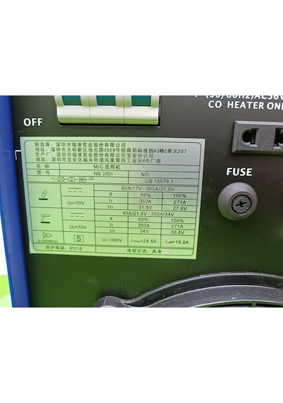 Riland Nb-350ı V3b2 350a Gazaltı Kaynak Makinesi Eksikli