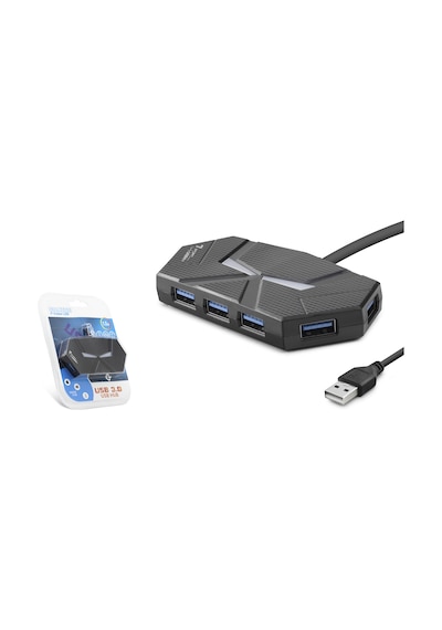 Hadron Hdx7038 Usb 3.0 Gaming Hub Rgb 7 Port 5 Gbps 1.2 M Siyah