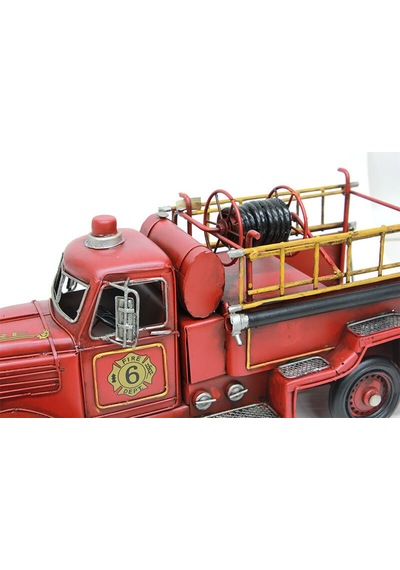 Dekoratif Metal İtfaye Arabası C0773 Model