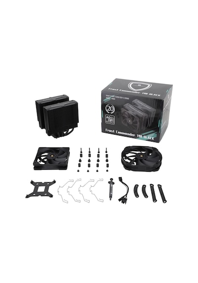 Thermalright Frost Commander 140 Black İşlemci Hava Soğutucu Thermalright Frost Commander 140 Black İşlemci Hava Soğutucu