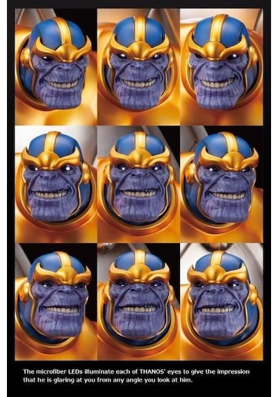 Kotobukiya Thanos On Space Throne Fine Art Statue