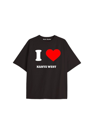 Kalic Studio Kanye West - T-shirt Siyahget81